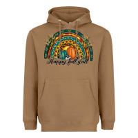 Happy Fall Y'all Rainbow Heavyweight Hoodie | Teevron