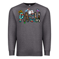 Charcoal Heather pacu Premium Sweatshirt - CowhideDigitalArt