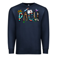Navy pacu Premium Sweatshirt - CowhideDigitalArt