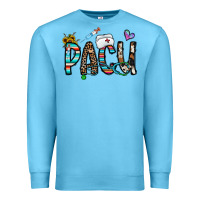 Ocean Blue pacu Premium Sweatshirt - CowhideDigitalArt
