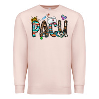 Pale Pink pacu Premium Sweatshirt - CowhideDigitalArt
