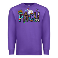 Purple pacu Premium Sweatshirt - CowhideDigitalArt