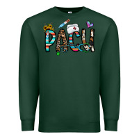 Sports Green pacu Premium Sweatshirt - CowhideDigitalArt