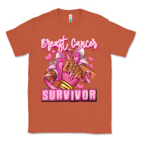 Copper Breast Cancer survivor afro girl sneakers Classic Tee - RanaPortraitStore