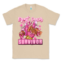 Mushroom Breast Cancer survivor afro girl sneakers Classic Tee - RanaPortraitStore