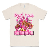 Natural Breast Cancer survivor afro girl sneakers Classic Tee - RanaPortraitStore