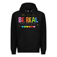 Black be real not perfect Premium Hoodie - NancyCooperArtShop