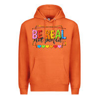 Carrot be real not perfect Premium Hoodie - NancyCooperArtShop