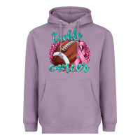 Lavender Tackle Cancer Football Heavyweight Hoodie - texasbilliewilder