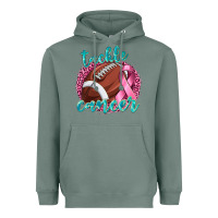 Sage Tackle Cancer Football Heavyweight Hoodie - texasbilliewilder