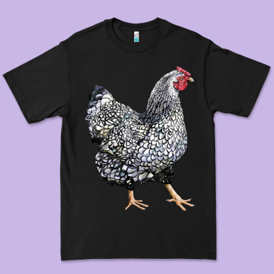 Wyandotte Chicken Premium Tee Designed By Lillyallendesigns
