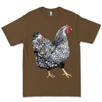 Cacao wyandotte chicken Premium Tee - LillyAllenDesigns