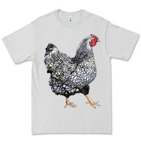 Dove Grey wyandotte chicken Premium Tee - LillyAllenDesigns