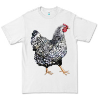 White wyandotte chicken Premium Tee - LillyAllenDesigns