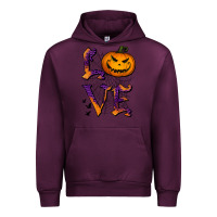 Mauve Wine Love Halloween Urban Hoodie - Jasminsmagicworld