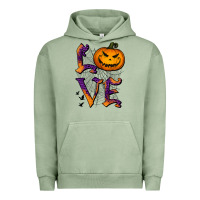 Pigment Oil Green Love Halloween Urban Hoodie - Jasminsmagicworld