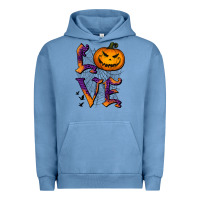 Pigment Pebble Blue Love Halloween Urban Hoodie - Jasminsmagicworld