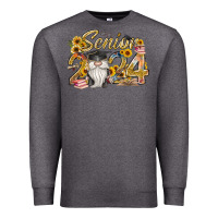 Charcoal Heather senior 2024 Premium Sweatshirt - RacoonDesign