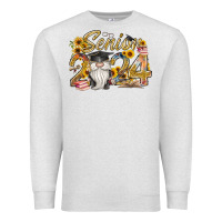 Oatmeal Heather senior 2024 Premium Sweatshirt - RacoonDesign