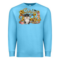 Ocean Blue senior 2024 Premium Sweatshirt - RacoonDesign
