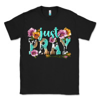 Black just pray Classic Tee - texasbilliewilder