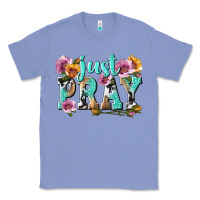 Colony Blue just pray Classic Tee - texasbilliewilder