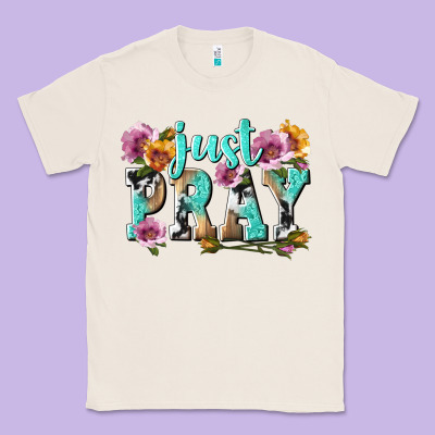 Just Pray Classic Tee Designed By Texasbilliewilder