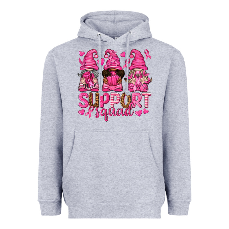Support Squad With Gnomes Heavyweight Hoodie by texasbilliewilder | Teevron