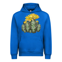Cobalt texas rainbow cactus Urban Hoodie - LillyAllenDesigns