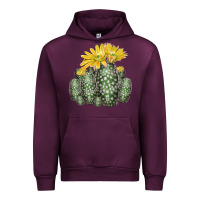 Mauve Wine texas rainbow cactus Urban Hoodie - LillyAllenDesigns