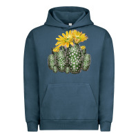 Pigment Midnight Navy texas rainbow cactus Urban Hoodie - LillyAllenDesigns