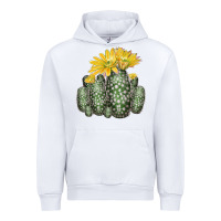 White texas rainbow cactus Urban Hoodie - LillyAllenDesigns