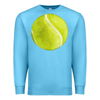 Ocean Blue tennis ball fa element 2 Premium Sweatshirt - FaDigitalArtStudio
