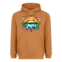 Meerkat rainbow lips Heavyweight Hoodie - Zillion Design Studio