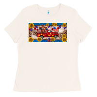 Bone 4th of july truck cow license plate Ladies Tee - BarkalooDesign