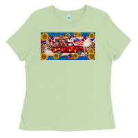 Matcha 4th of july truck cow license plate Ladies Tee - BarkalooDesign