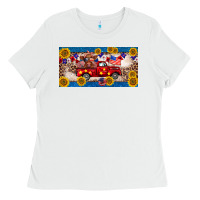 White 4th of july truck cow license plate Ladies Tee - BarkalooDesign