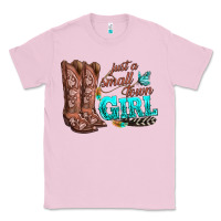 Bubblegum Pink justas malltown girlie Classic Tee - texasbilliewilder