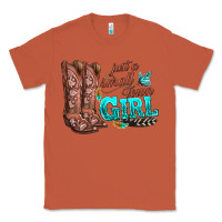 Copper justas malltown girlie Classic Tee - texasbilliewilder