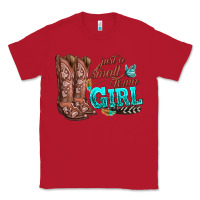 Red justas malltown girlie Classic Tee - texasbilliewilder