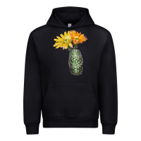Black texas rainbow cactus Urban Hoodie - LillyAllenDesigns