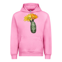 Fuchsia Pink texas rainbow cactus Urban Hoodie - LillyAllenDesigns