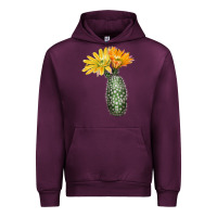 Mauve Wine texas rainbow cactus Urban Hoodie - LillyAllenDesigns