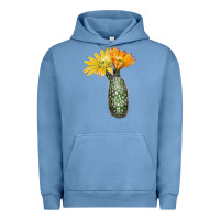 Pigment Pebble Blue texas rainbow cactus Urban Hoodie - LillyAllenDesigns