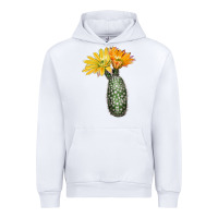 White texas rainbow cactus Urban Hoodie - LillyAllenDesigns