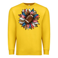 Lemon american football sunflower Premium Sweatshirt - HRA Design Shop