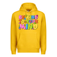 Lemon be kind to your mind Premium Hoodie - NancyCooperArtShop