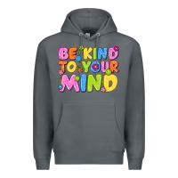 Rock be kind to your mind Premium Hoodie - NancyCooperArtShop