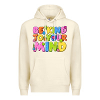 Sandshell be kind to your mind Premium Hoodie - NancyCooperArtShop