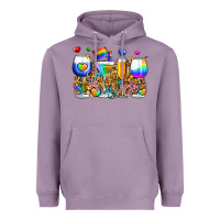 Lavender pride wine cups Heavyweight Hoodie - Zillion Design Studio
